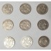 AUSTRALIA MIXED COINS . SILVER AND COPPER COINS . FINE TO aUNCIRCULATED
